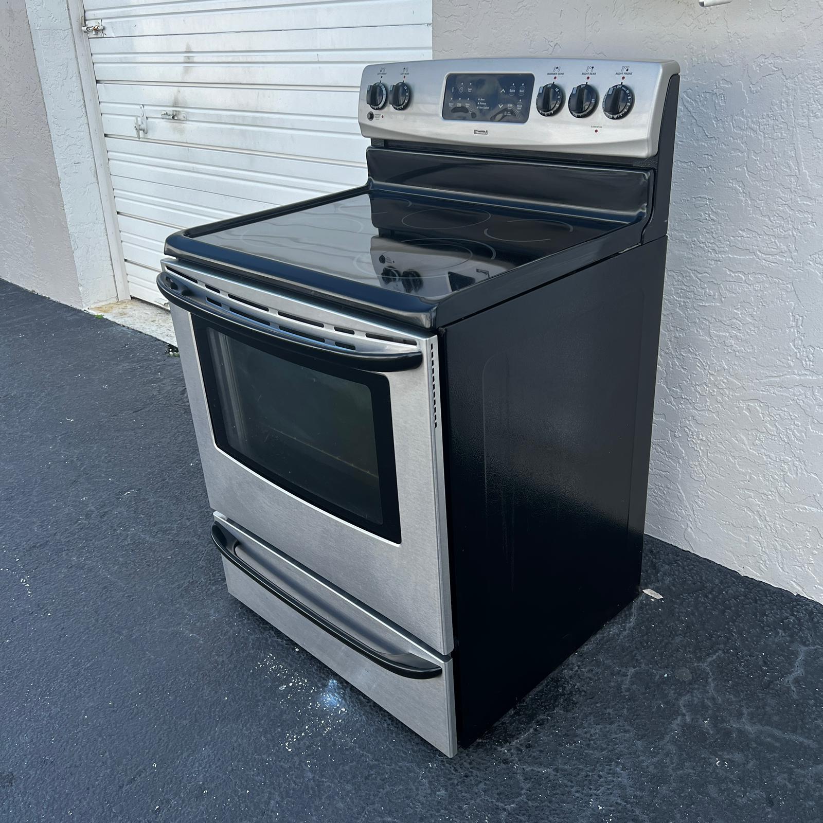Kenmore Stainless Steel Electric Stove Kenmore Stainless Steel Electric Stove